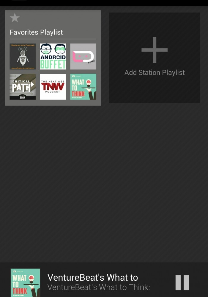 Sticher Podcast Reader Android App