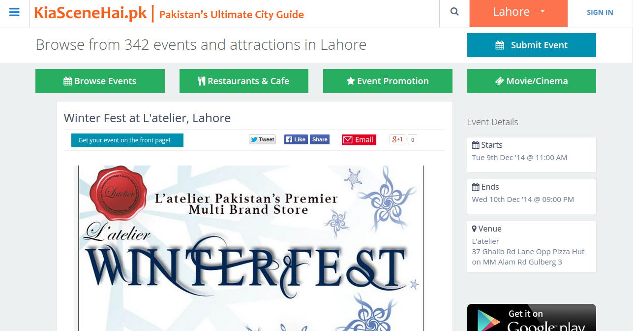 Kia Scene Hai Events Happening Website